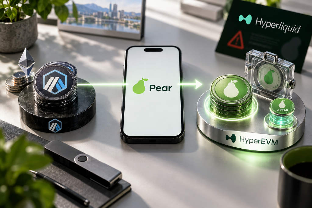 Pear to Open PEAR Migration Portal on Oct. 12 for 1:1 Move From Arbitrum to HyperEVM