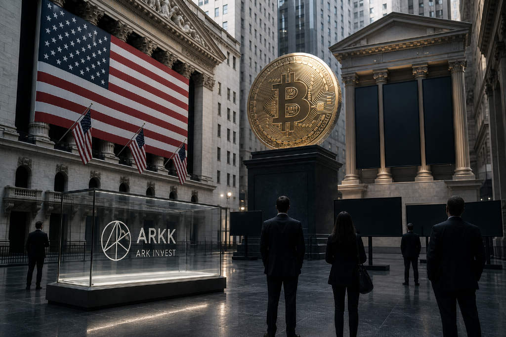 ARKK 成立以来跑输比特币与标普 500,累计回报落后两大基准
