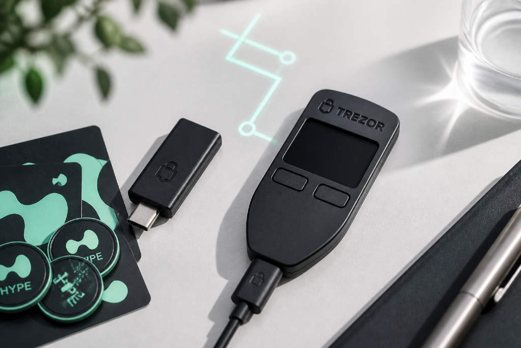 Trezor 集成 HyperEVM 网络,支持离线管理 HYPE 等资产