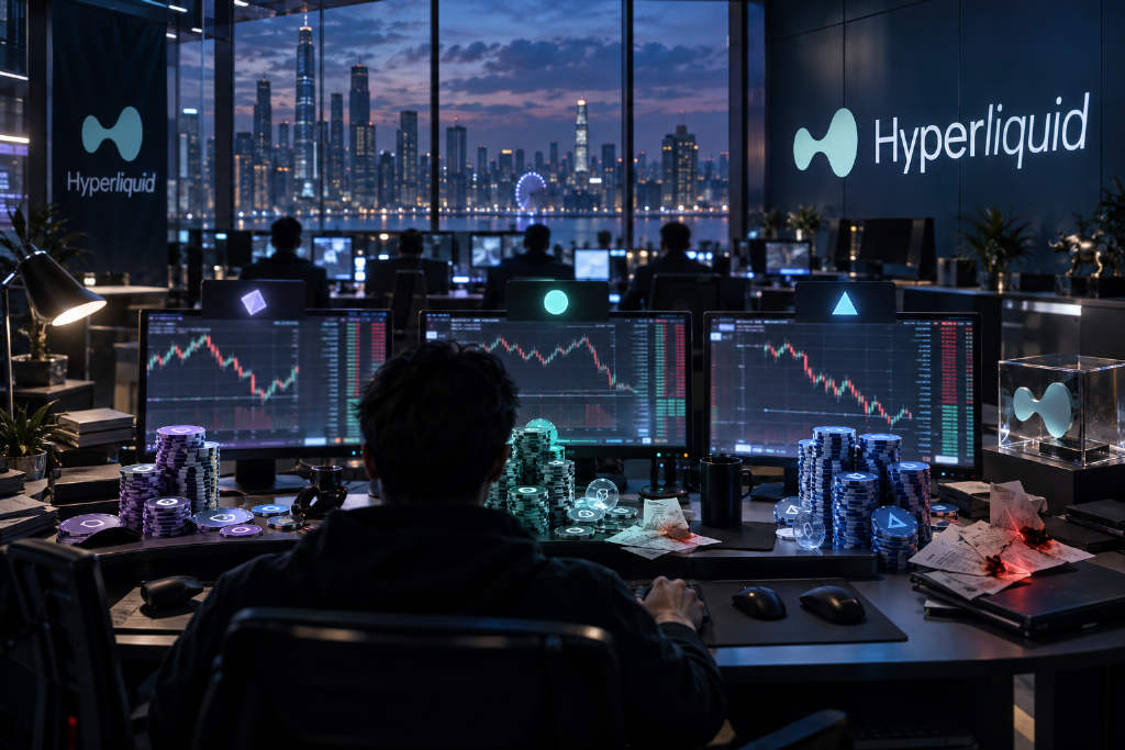 Hyperliquid 上 papertrade 前三地址 6 天交易量均超 100 亿美元