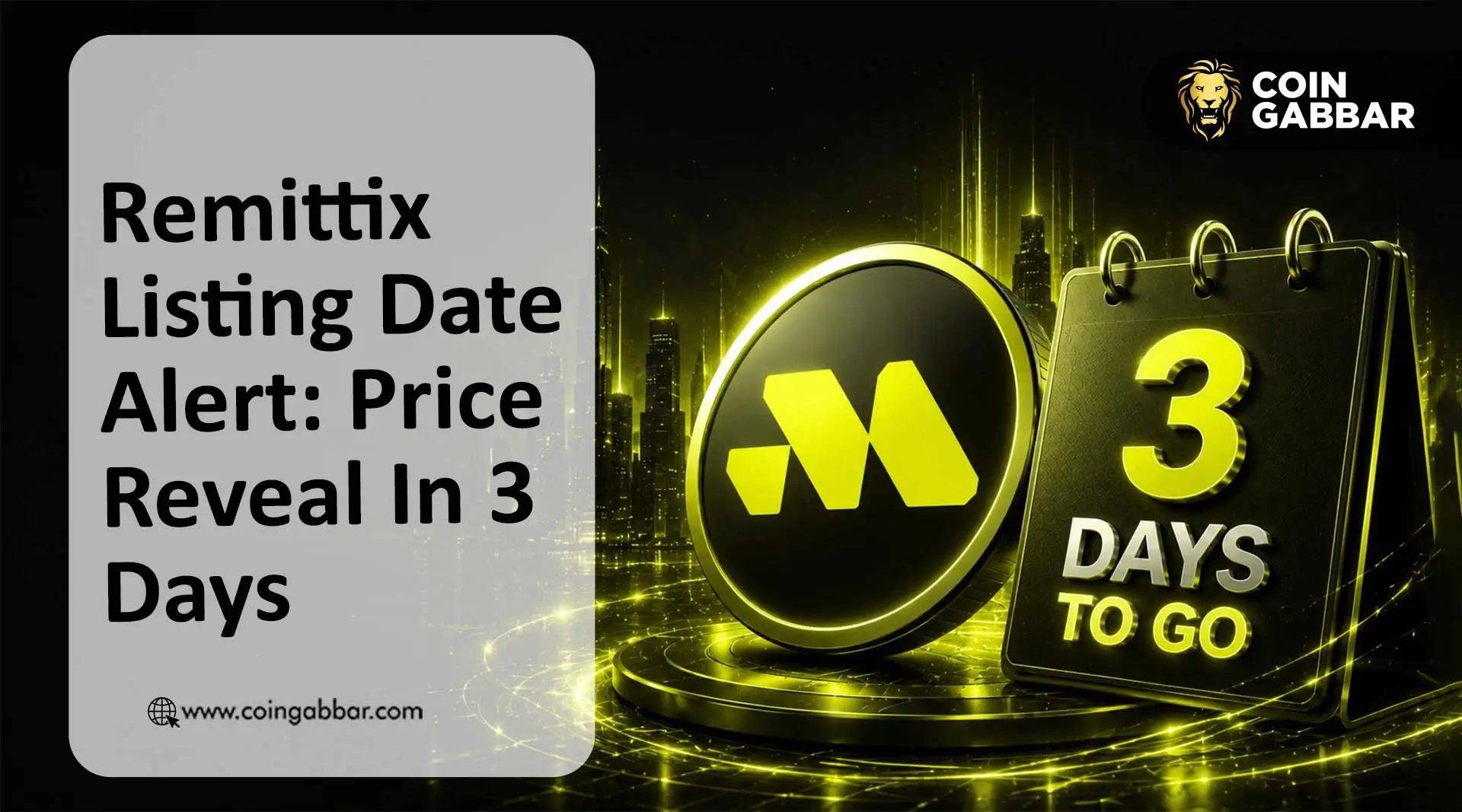 Remittix 上市倒计时:募资缺口仅剩 540 万美元,350% 代币奖励延长 7 天