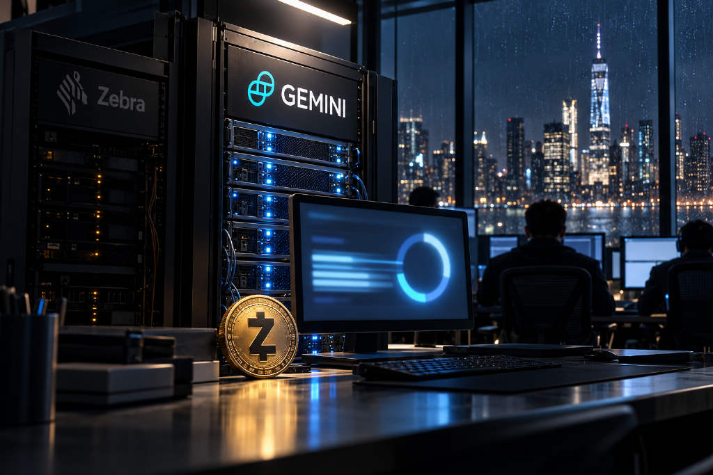 Gemini switches its Zcash software ahead of NU7, cutting sync time to about six hours