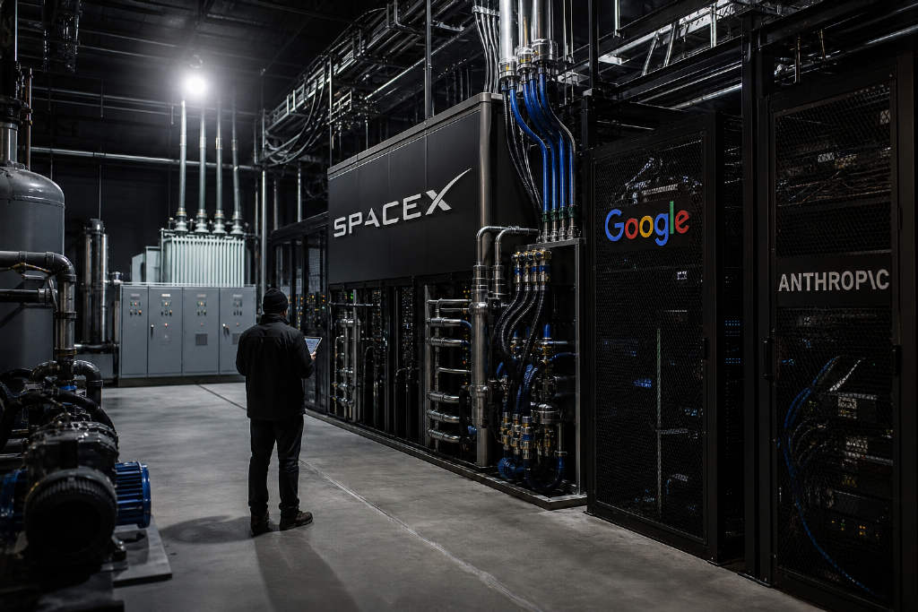 马斯克称Google和Anthropic正从SpaceX租用AI算力