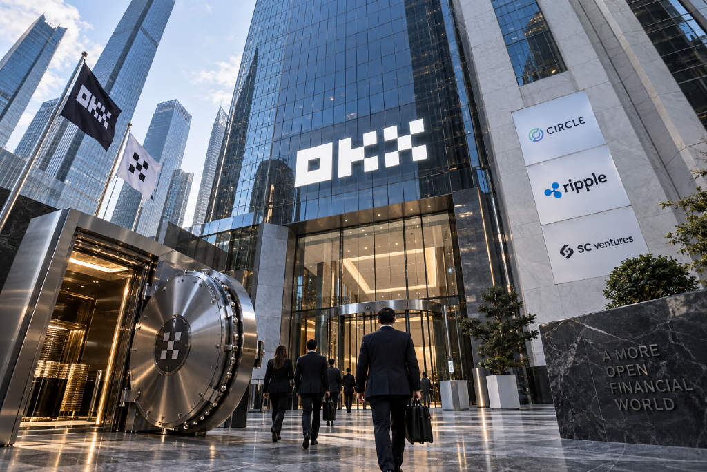 OKX 完成新一轮融资,估值 250 亿美元