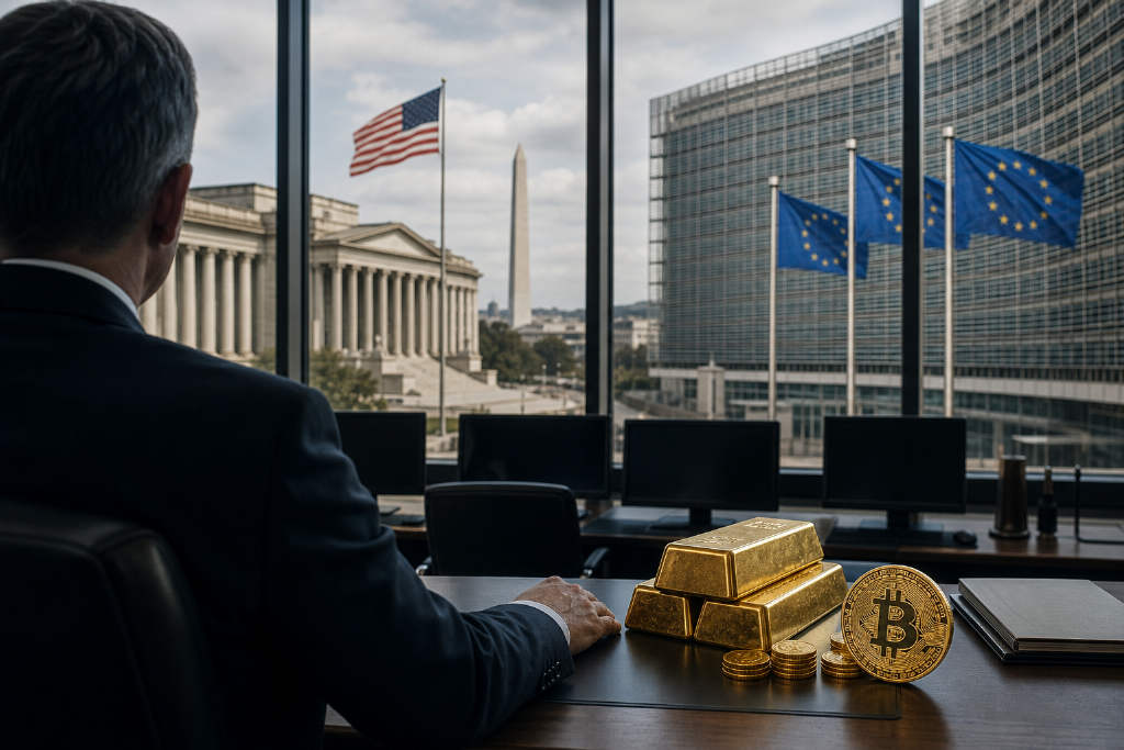 美欧“金融抑制”叙事升温,比特币与黄金同步走强