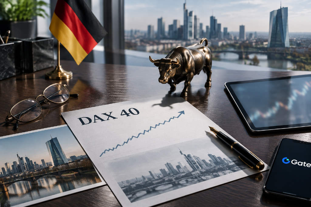 德国 DAX 40 突破 25600 点,较上一交易日收涨 0.2%