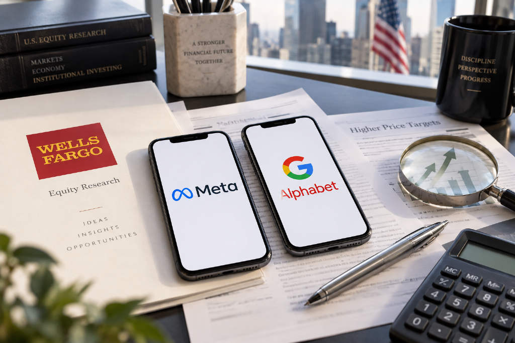 富国银行上调 Meta 与 Alphabet 目标价