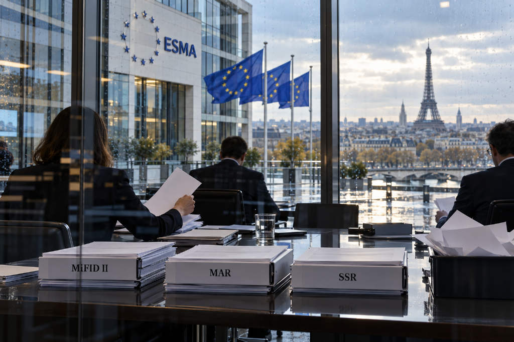ESMA updates Q&As on market structure, market abuse and short selling