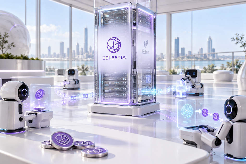 Celestia推出Eden,测试AI Agent链上自主交易与支付