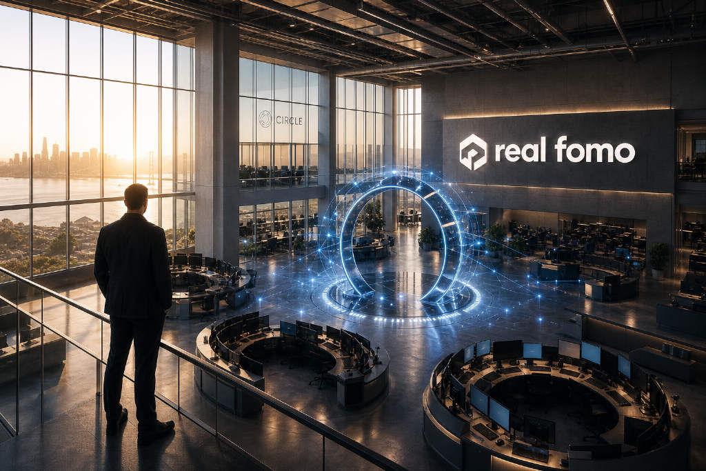 fomo联创称Arc上线首天支持交易,Circle CEO:已经FOMO?