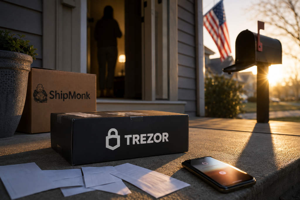 Trezor更新ShipMonk泄露事件:约6.7万美国用户信息遭完整泄露