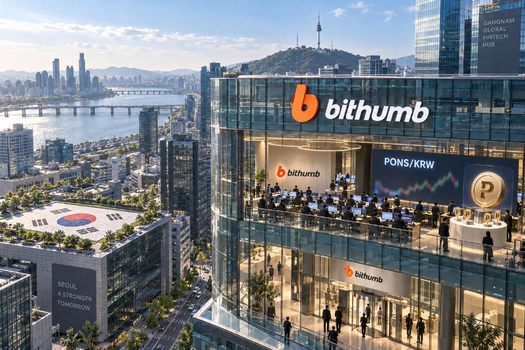 Bithumb 上线 PONS 韩元市场并开放限价委托