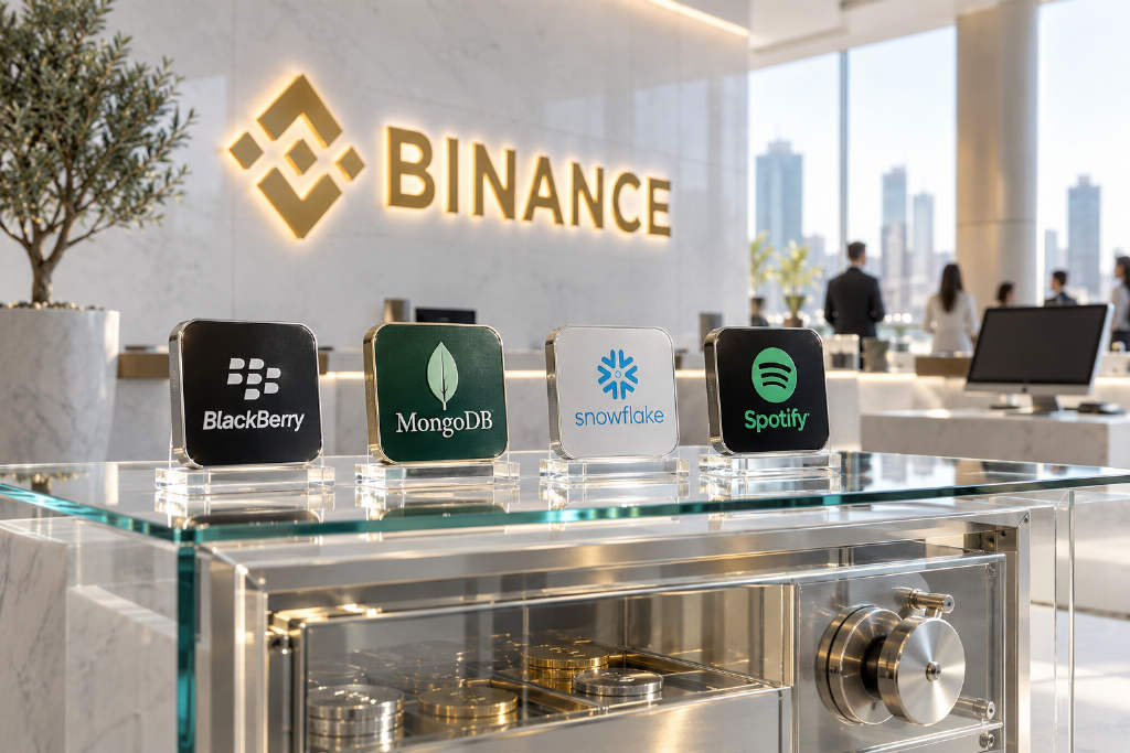 Binance adds four tokenized stocks as collateral assets