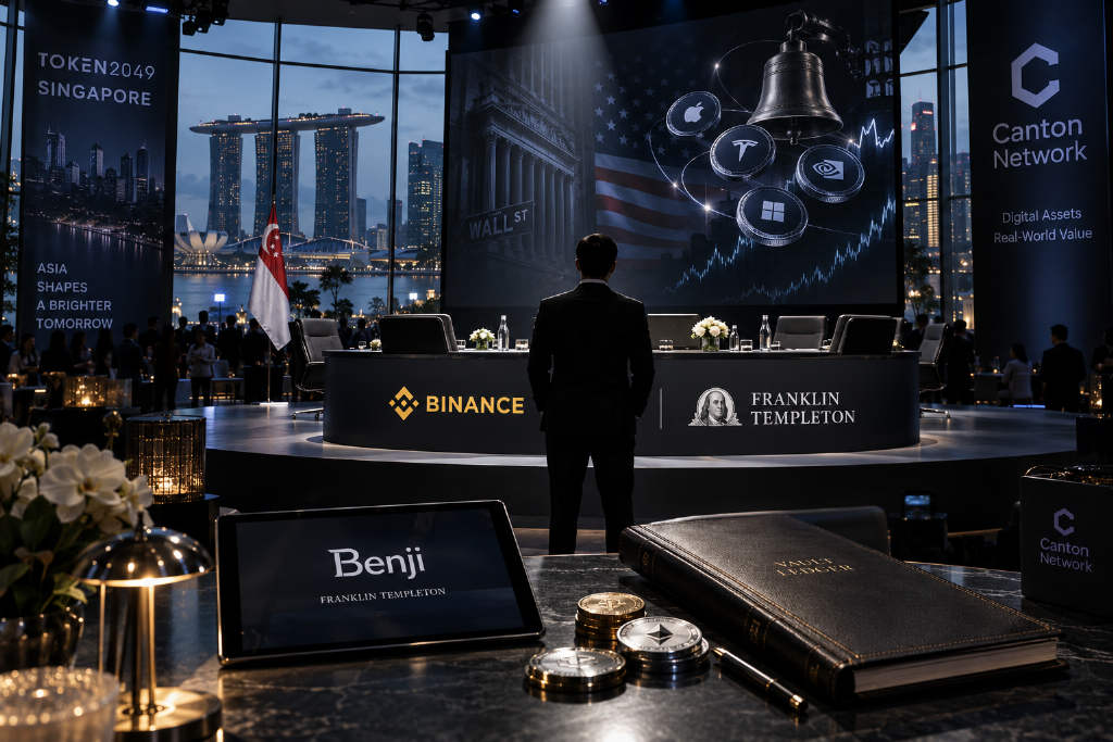 At TOKEN2049, Binance says over 40% of tokenized U.S. stock trading happens when Wall Street is closed