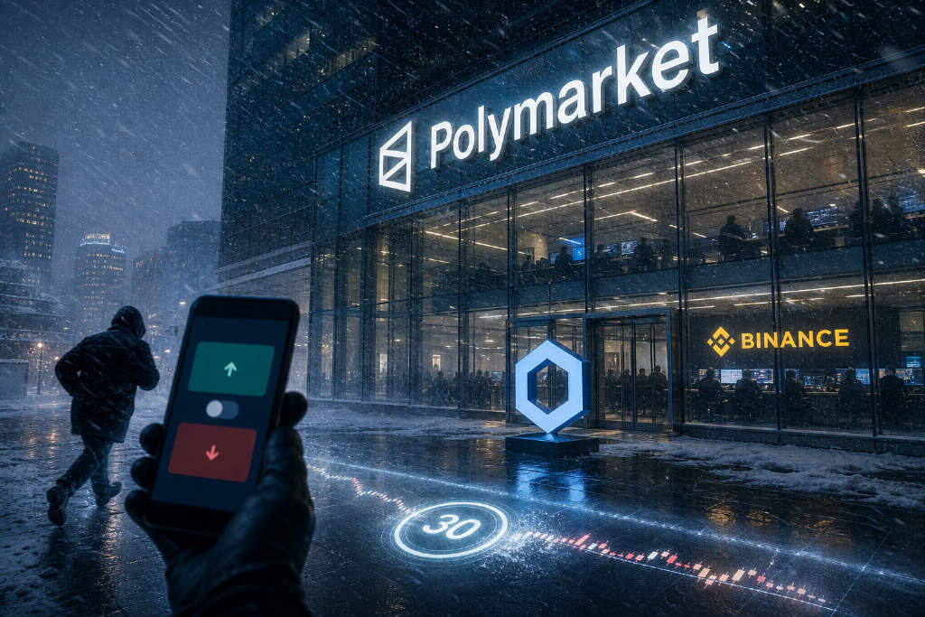 Polymarket改用TWAP结算,封堵比特币5分钟合约最后10秒操纵