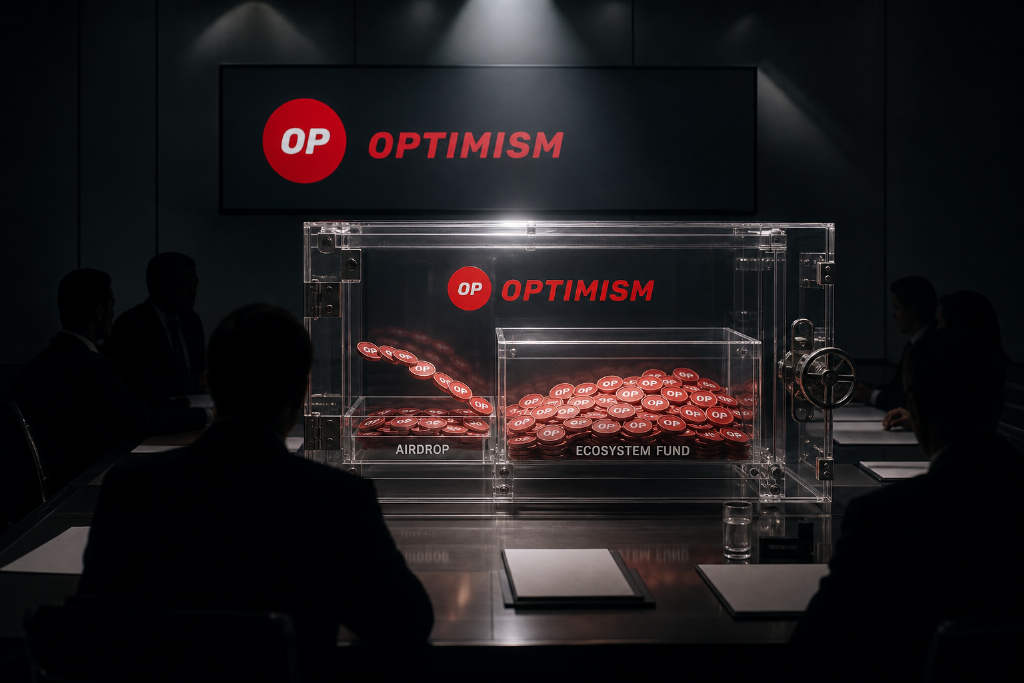 Optimism 通过方案,将 5469 万枚 OP 从空投转至基金