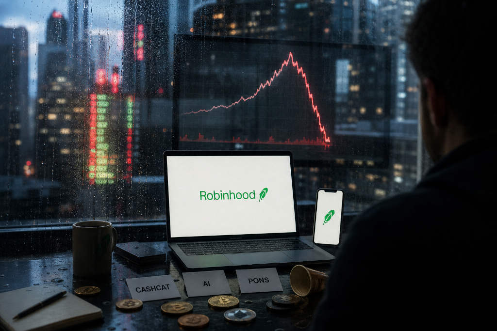 Robinhood链早期热门代币路径显现:首轮拉升后多现 60% 以上回撤