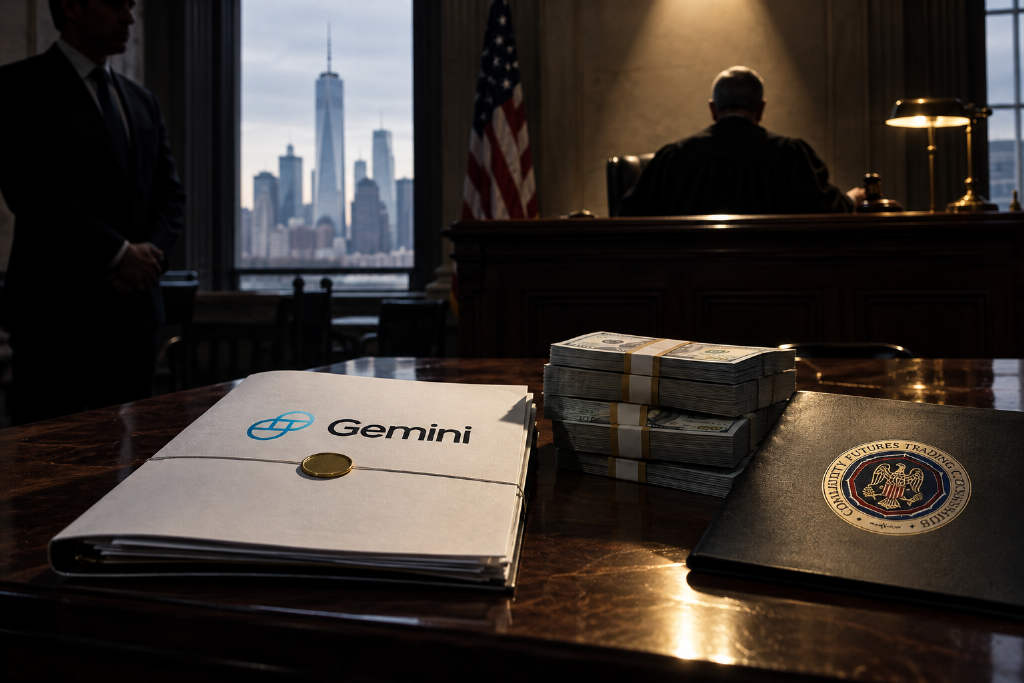 法官驳回 Gemini 与 CFTC 撤销 500 万美元和解申请