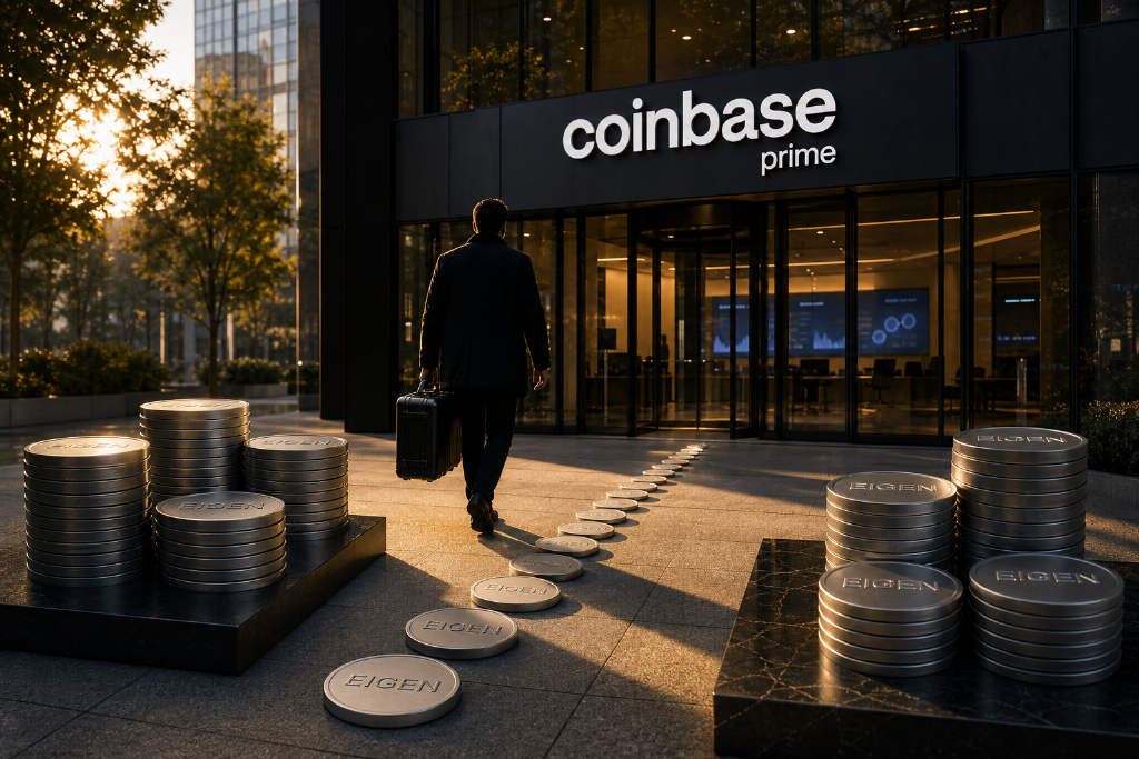 Polychain 向 Coinbase Prime 转入 1465 万枚 EIGEN