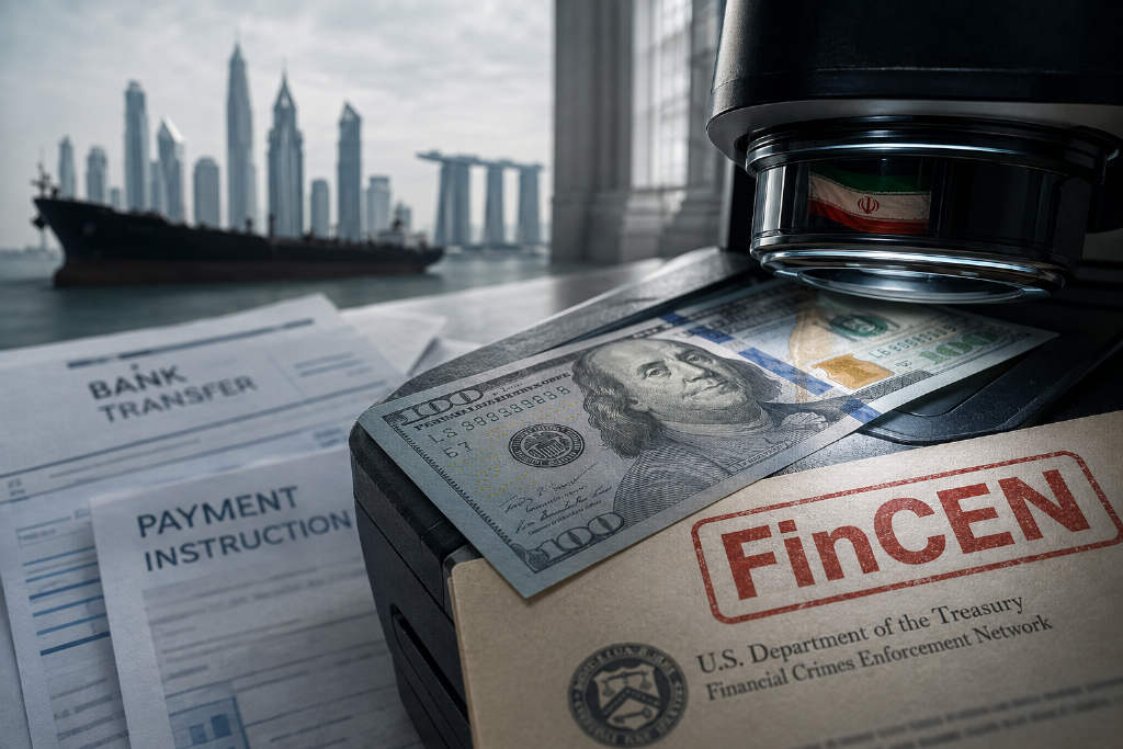 FinCEN:约 90 亿美元涉伊朗影子银行资金仍经美国银行流转