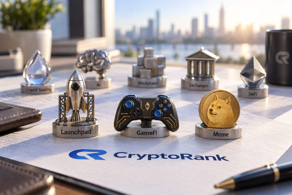 CryptoRank:Q3 领涨类别为 Launchpad、GameFi 与 Meme 币