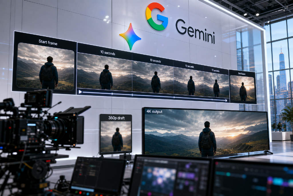 谷歌发布 Gemini Omni 1.1 Flash:首次支持视频续写,最长 40 秒
