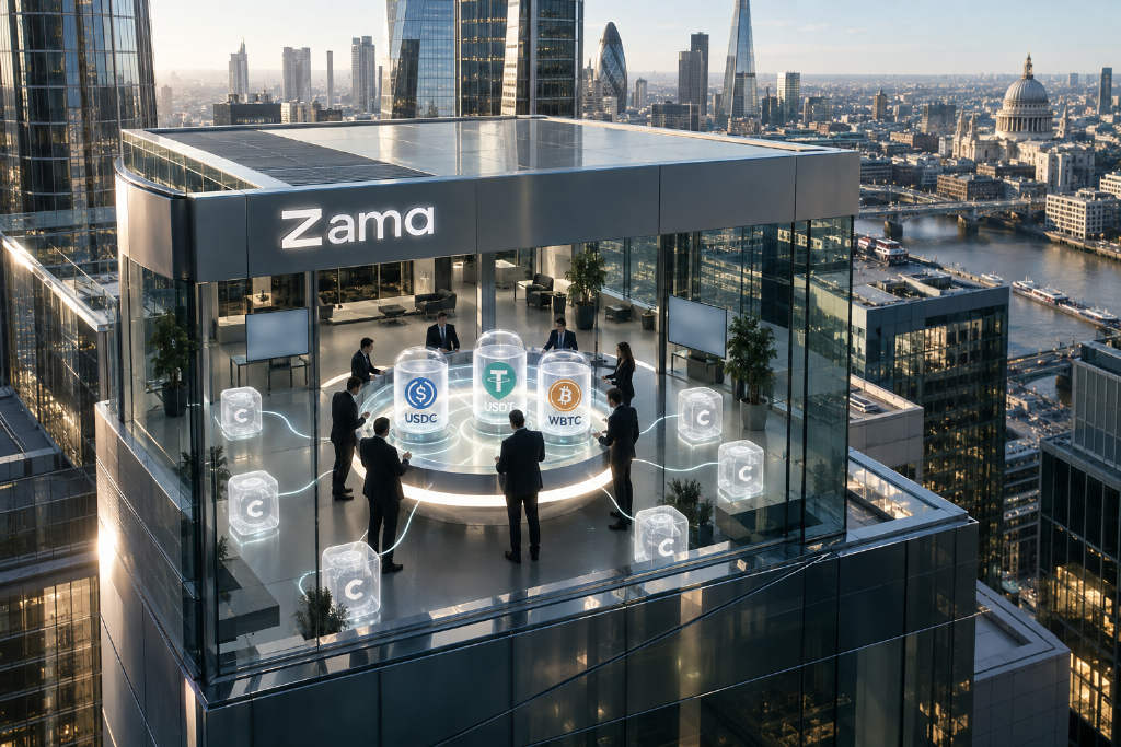 Zama 上线 DeFi 收益平台,支持主流资产封装为隐私代币