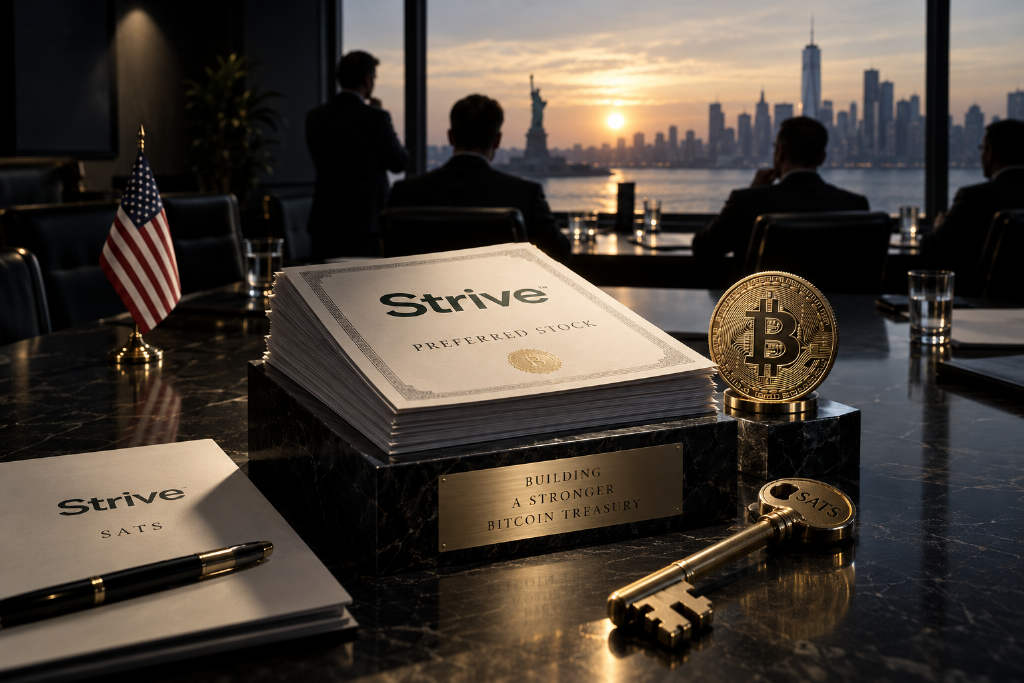 Strive将永续优先股SATS发行规模上调至7亿美元
