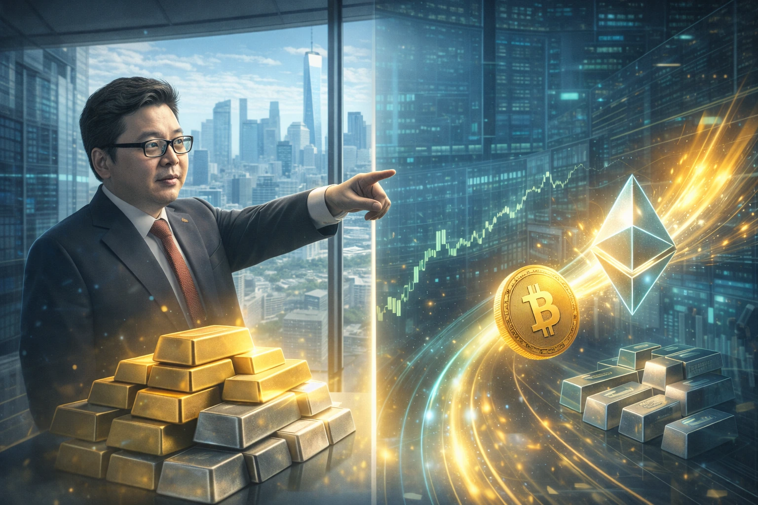 Tom Lee:贵金属狂潮掩盖加密走强,机构已抄底入场