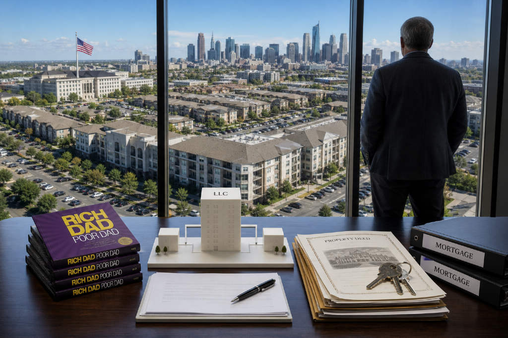 Robert Kiyosaki says he owes $1.2 billion, while former wife says most of it is property debt