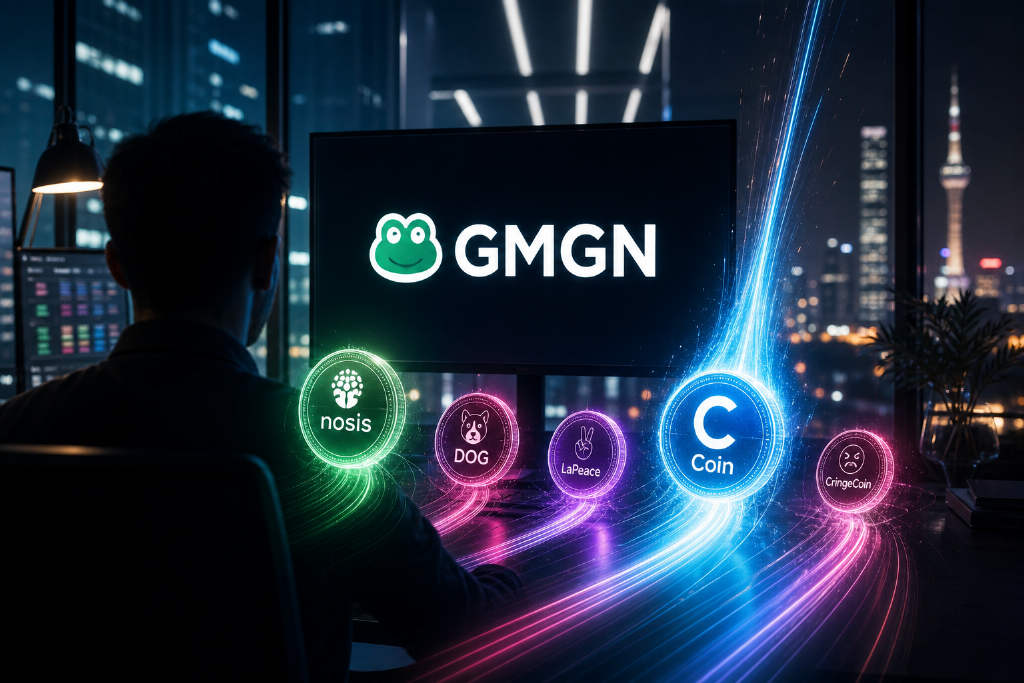 GMGN lists top five tokens by smart-money net inflows over the past 24 hours