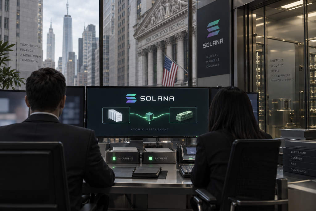 Solana Foundation推出 DvP 结算程序,瞄准秒级资产交收
