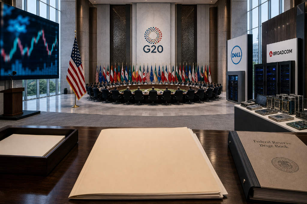 下周宏观焦点:非农、G20央行行长会议与博通戴尔财报接连登场