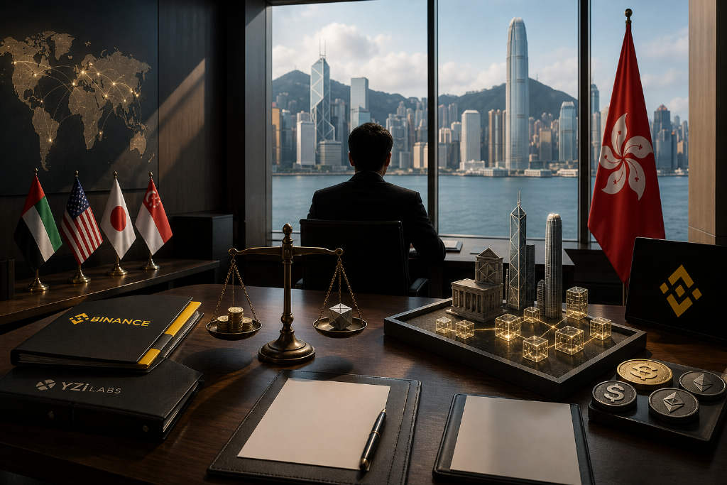 CZ:香港是金融创新沙盒,半年投资近200个项目
