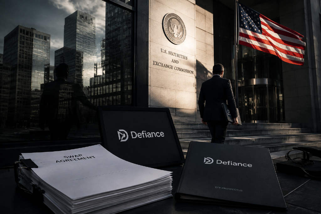 Defiance 申请首只完全使用互换合约的私营公司 ETF