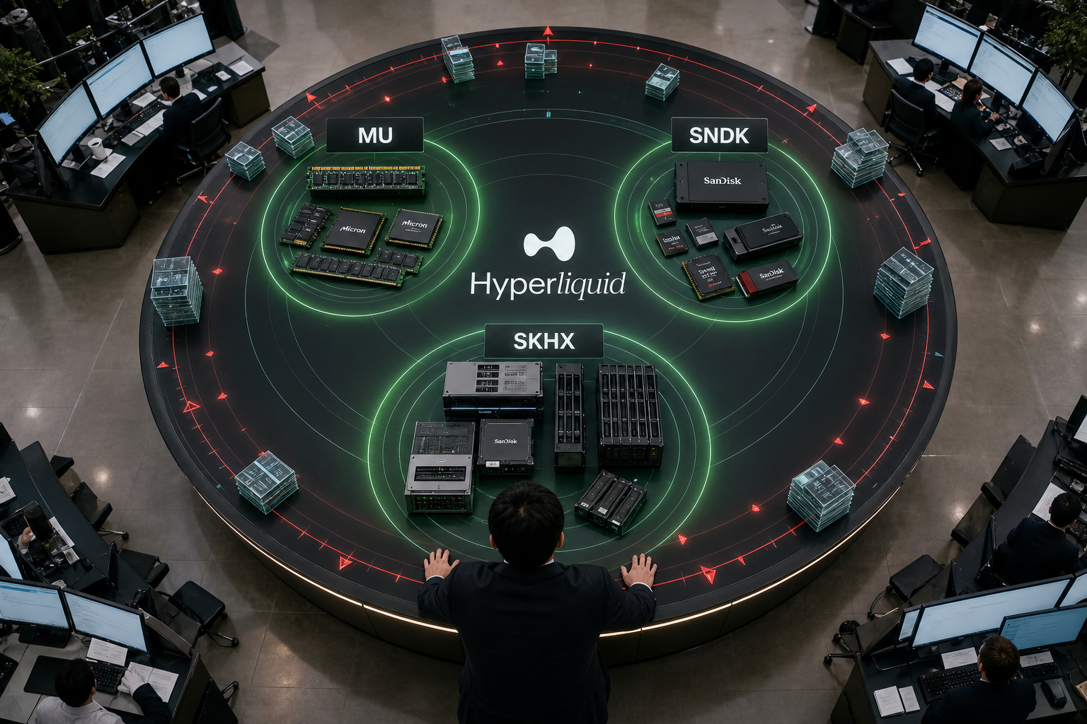 存储板块拉升未触发大额爆仓,Hyperliquid 巨鲸清算线整体外移