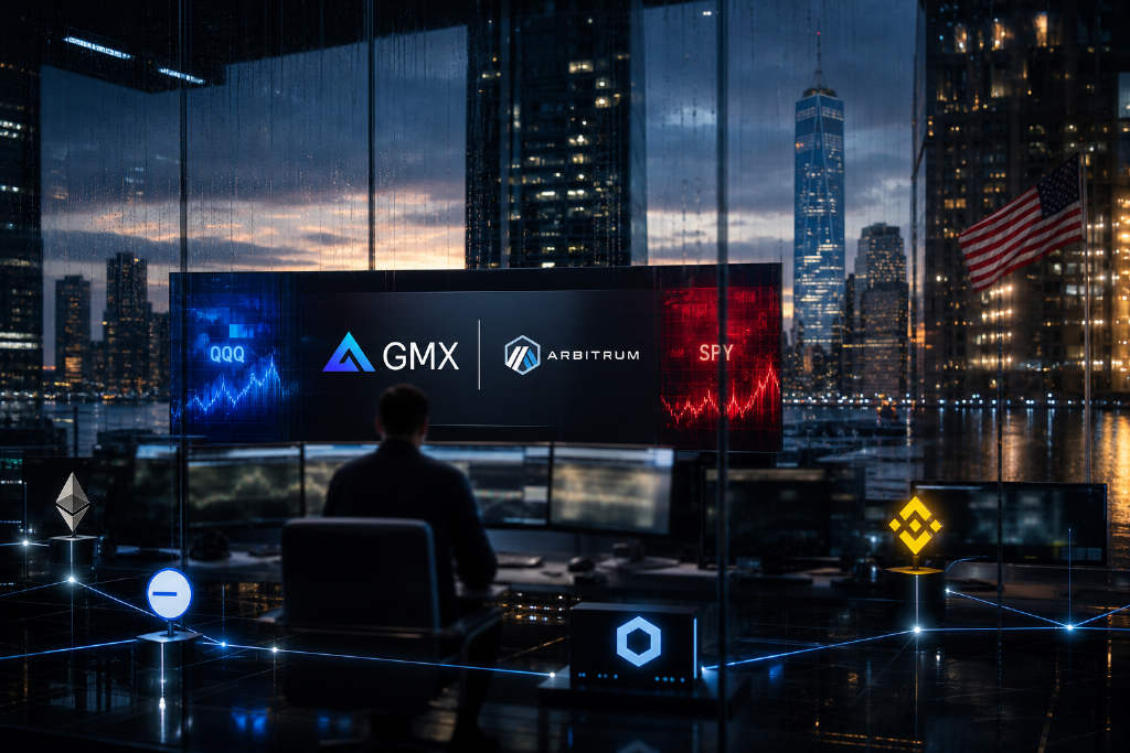 GMX launches QQQ and SPY perpetuals on Arbitrum