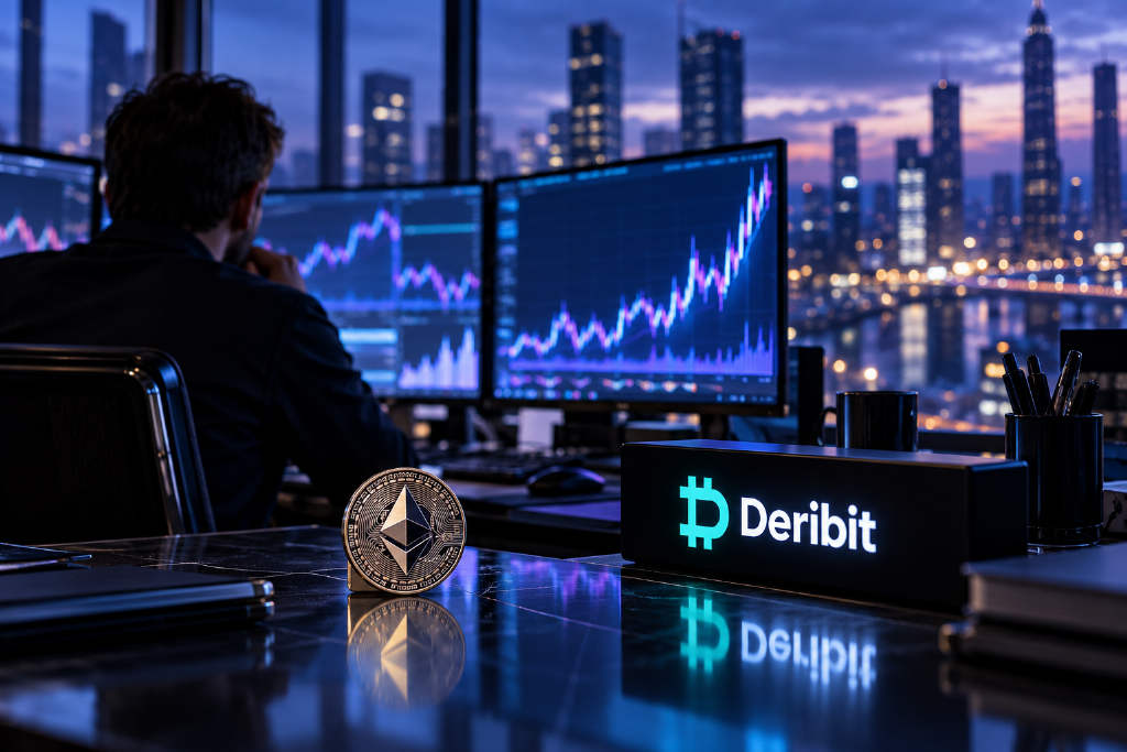 Deribit 以太坊波动率指数 DVOL 升破 60