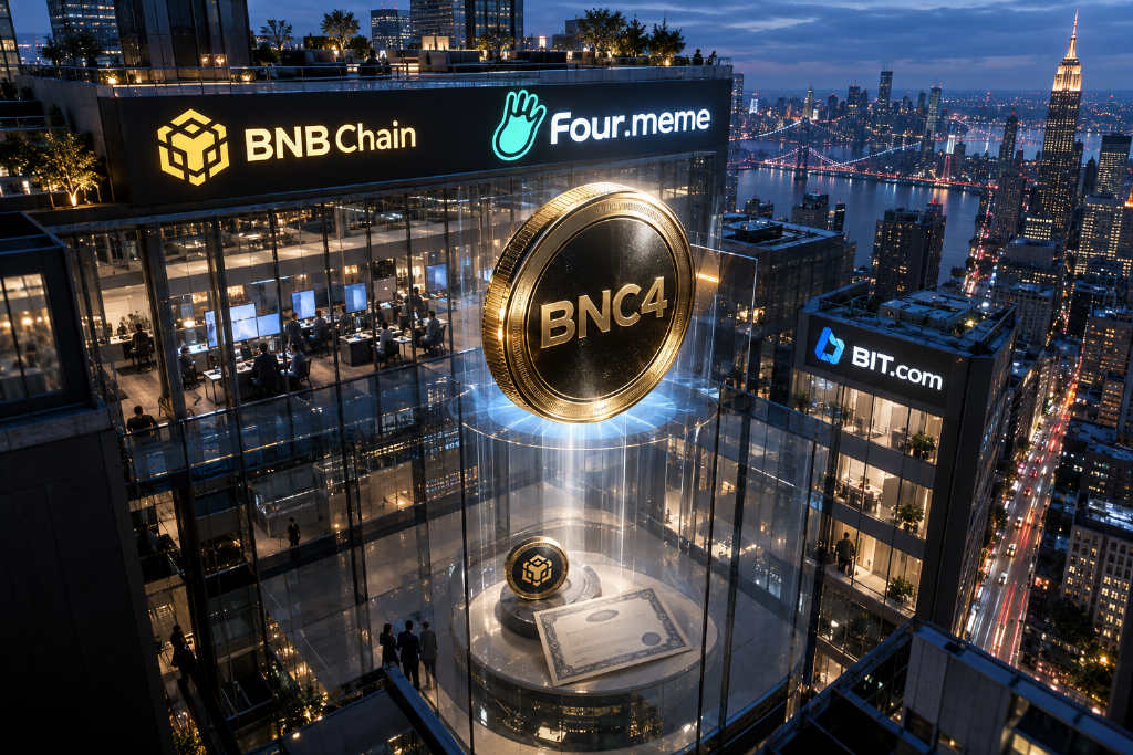 BNC4 trades at more than a 150% premium to BNC again, with the token rebounding to $10.6