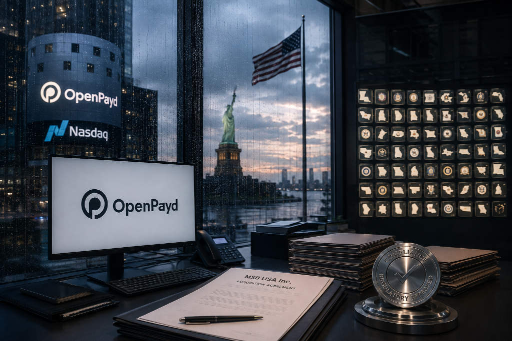 OpenPayd Secures 43 US State Licenses, Plans Nasdaq Listing via SPAC in Q4 2026
