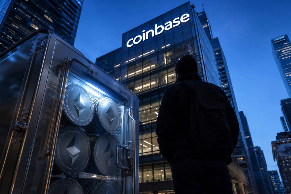 某地址 10 小时前从 Coinbase 提取 1 万枚 ETH
