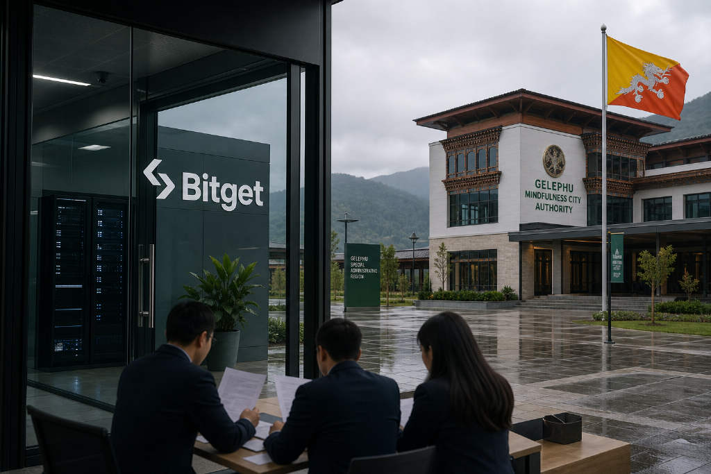 Bitget与格勒普正念城管理局签约,推进在不丹申请持牌数字资产业务