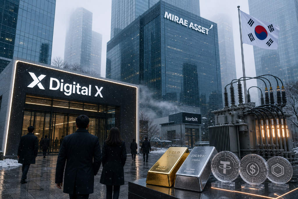South Korea's Mirae Asset Plans $109B Digital Asset Business via Digital X