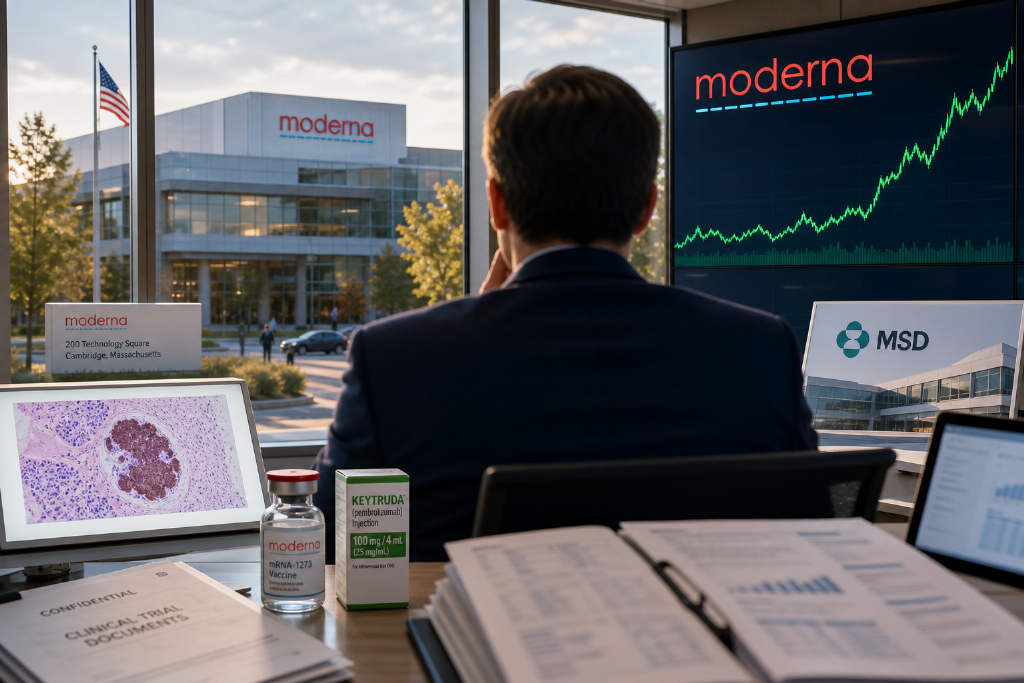 Moderna and Merck’s melanoma mRNA vaccine trial hit its Phase 3 goal, but key data are still missing