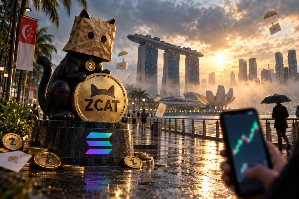 Solana 生态 Meme 币 ZCAT 24 小时涨近 40%,市值报 8298 万美元