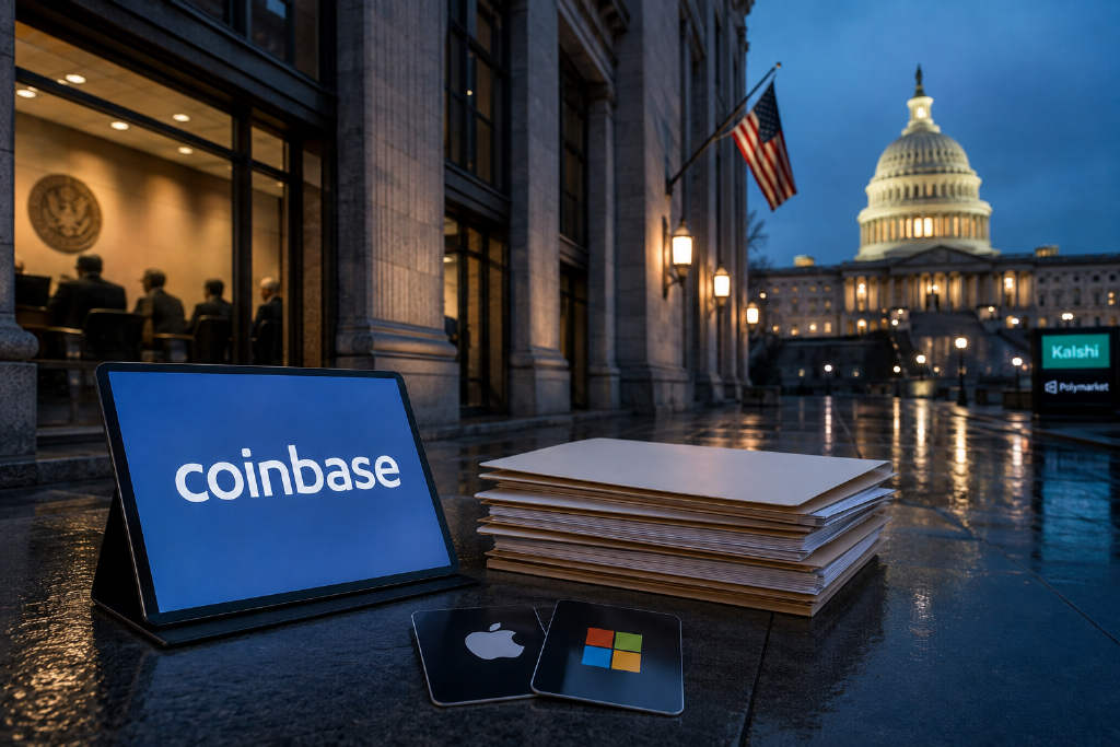 Coinbase 向美监管机构申请推出股票永续期货交易