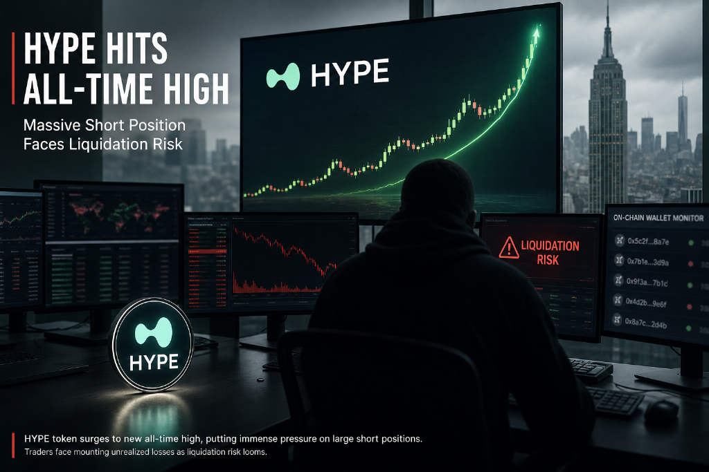 HYPE创历史新高,Loracle 5639万美元空单未实现亏损1955万美元