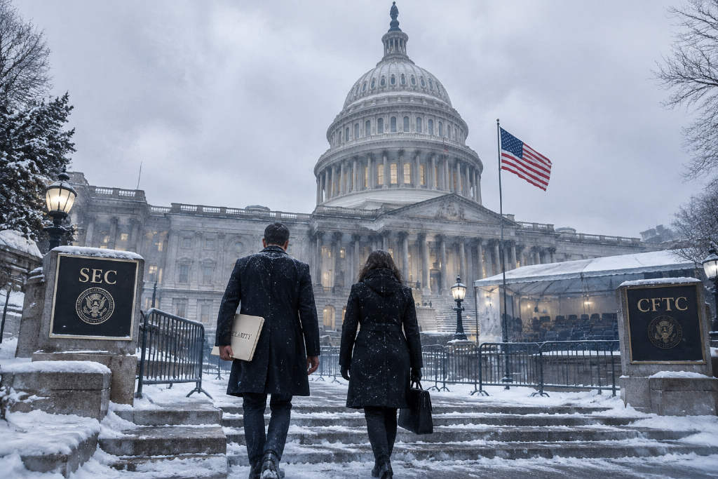 French Hill says SEC and CFTC action cannot replace Congress on the CLARITY Act