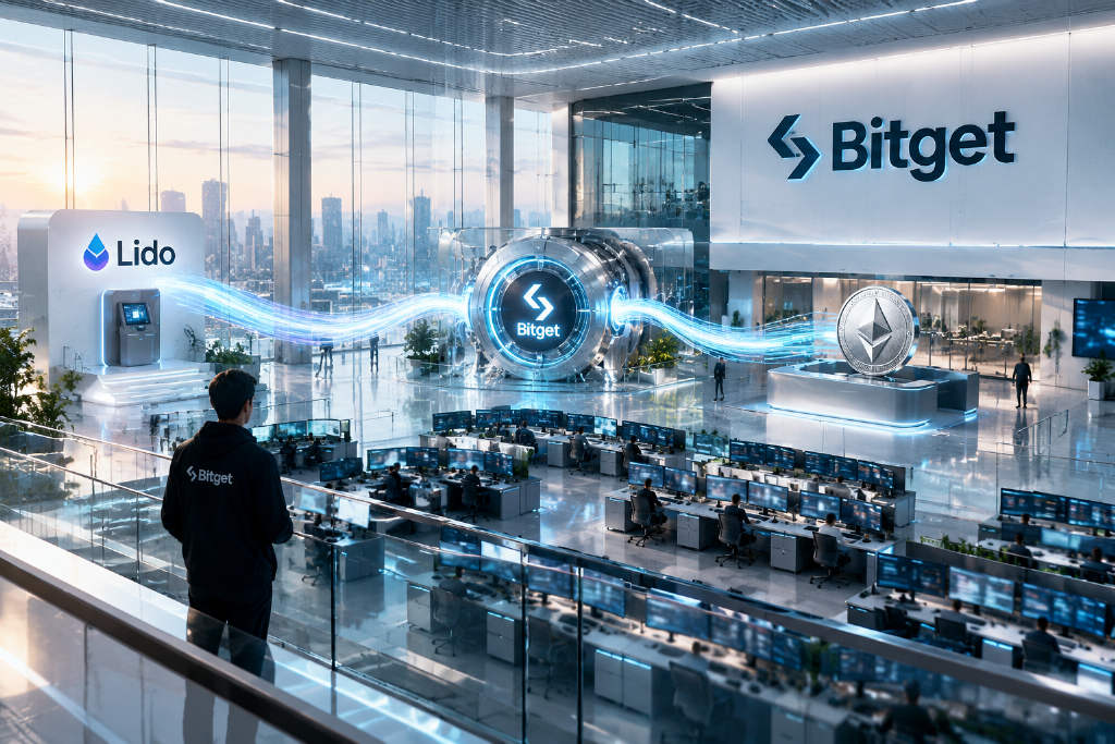 Bitget开放提现第三天转为净流入,ETH净流入超2.1万枚