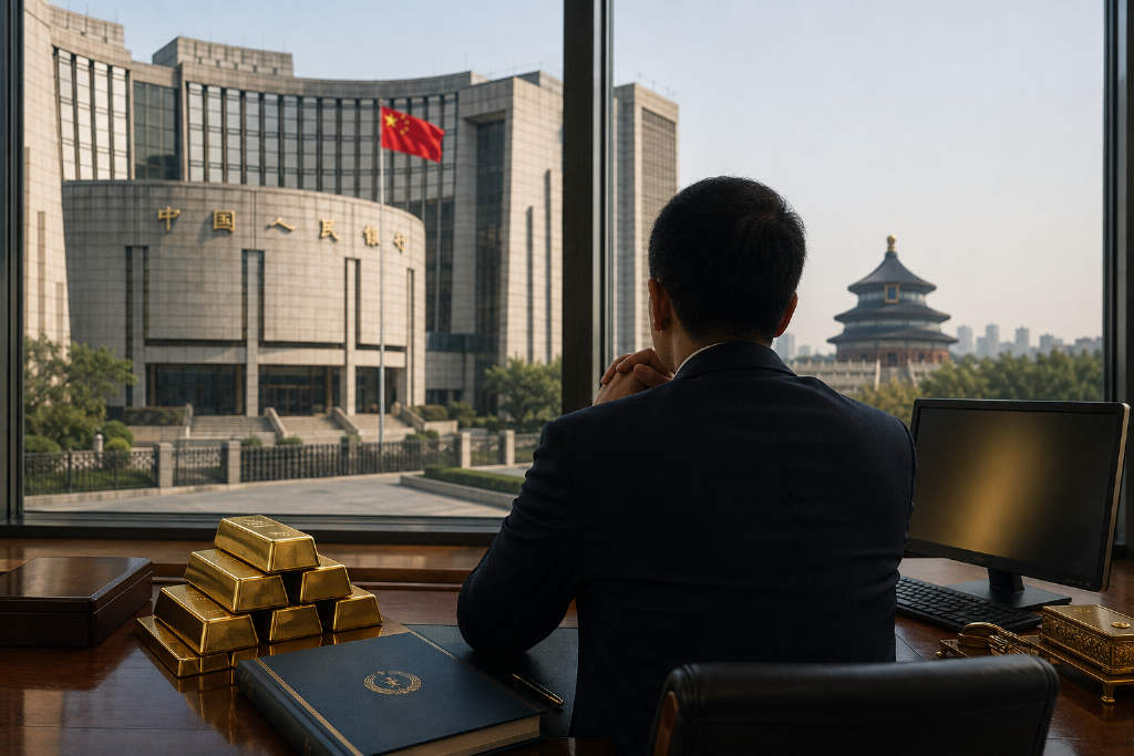 中国央行连续22个月增持黄金,8月末储备7673万盎司